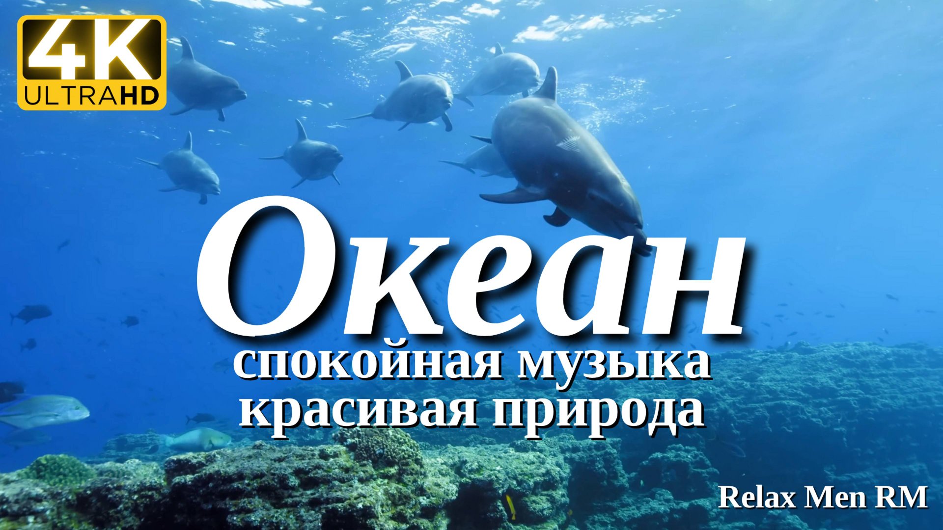 4К Океан - Красивая природа и спокойная музыка которая подойдет для отдыха, медитации и даже сна смотреть онлайн
