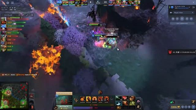 gpk carry Ember Spirit vs Arteezy Tiny, Invoker, Earthshaker - dota2 смотреть онлайн