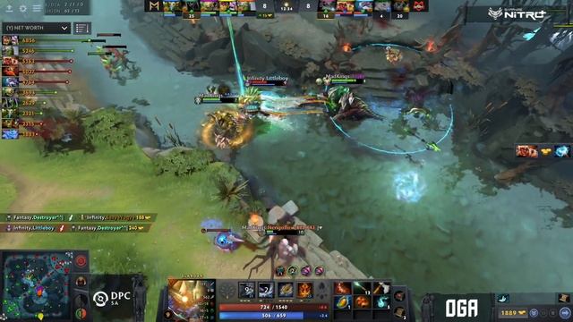Infinity Esports vs MadKings | OGA DPC SA Regional League Lower Division (BO3) | - Game 1 смотреть онлайн
