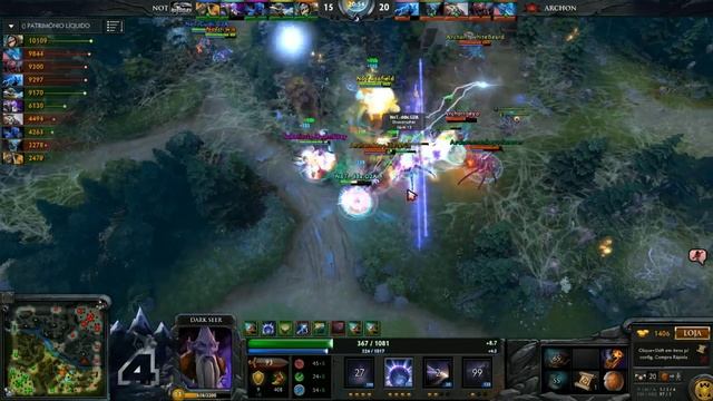 NoT Today vs Archon - The Summit 4 Américas - Jogo 1 - @Skeattt смотреть онлайн