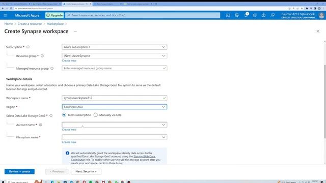 How to Create a Azure Synapse Analytics Workspace [Part1] смотреть онлайн