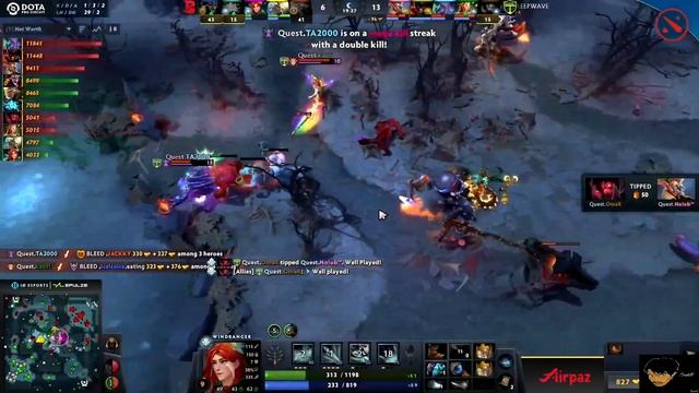 (Dota2) Bleed Esports VS Quest Esports - Game 1 Highlights (Bali Major 2023) смотреть онлайн