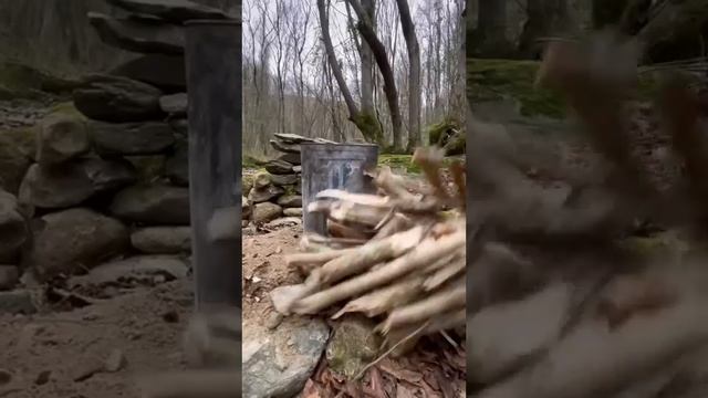 Куриная шаурма в жестяной коптильне