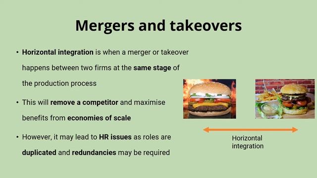 Mergers And Takeovers