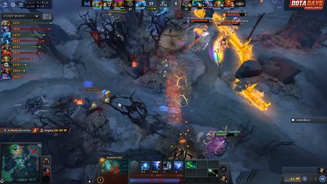 NIGMA vs A-MODE (Game 1) | EU Closed Qualifiers StarLadder ImbaTV Dota 2 смотреть онлайн