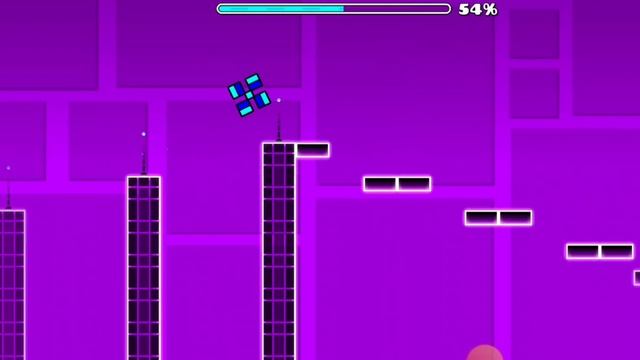 Прохождение Stereo Mendes *GEOMETRY DASH* смотреть онлайн