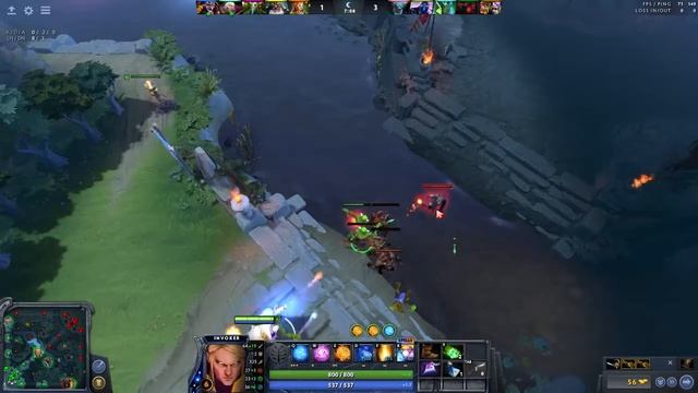 Dota live stream "No mic because im toxic :)" смотреть онлайн