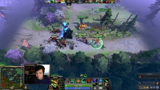 Dota 2 | MORE AGHANIMS SCIENCE!! | Baumi plays Medusa смотреть онлайн