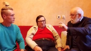 2 Уфолог Михаил Герштейн и исследователь полтергейста Виктор Фефелов, обсуждение аномальных явлений