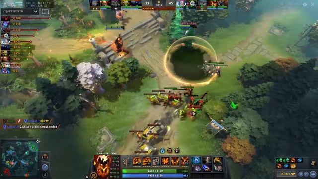 Double Requiem of Souls on Shadow Fiend by Cancel | Dota 2 Best Moments смотреть онлайн