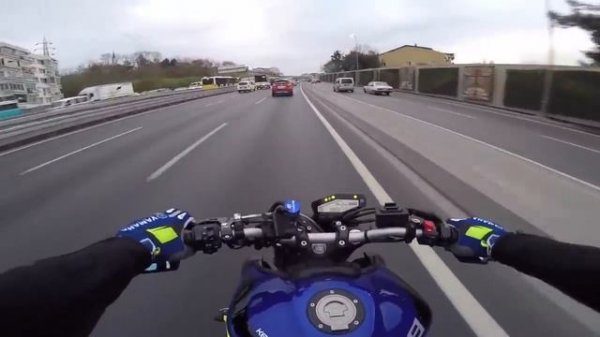 Yamaha Mt09 ПРОХВАТ ПО НАШЕМУ )