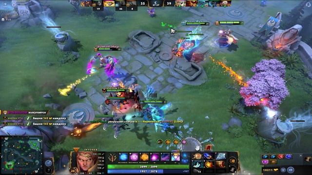 Инвокер в деле - DOTA 2 смотреть онлайн