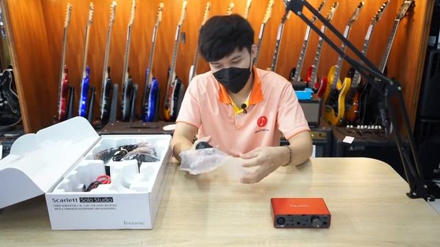 แกะกล่อง Scarlett Solo Studio Gen3 - Audio Interface смотреть онлайн