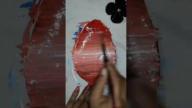 😍Easy leaf painting 🌿#drawing_tutorial #easy_drawing #watercolour #postercolour #acrylic #Art 🎨 смотреть онлайн
