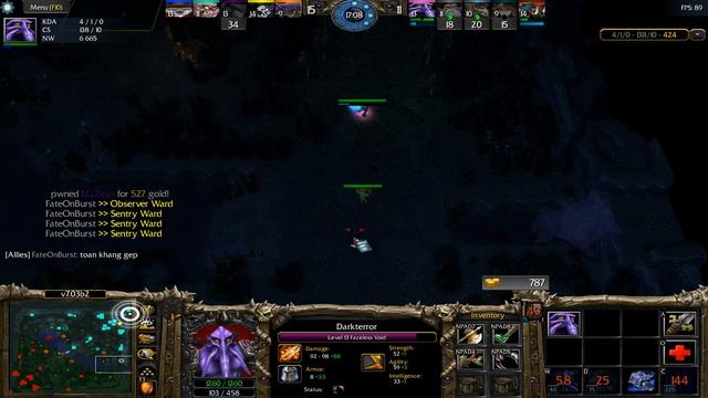 DOTA 1 Faceless Void Darkterror (EZ GAME) смотреть онлайн