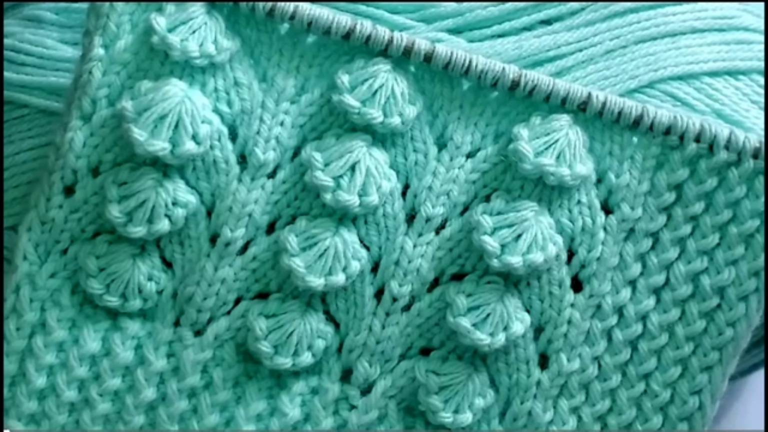 Ух ты!! Посмотрите, какая красота!! Самый необычный узор для вязания спицами смотреть онлайн