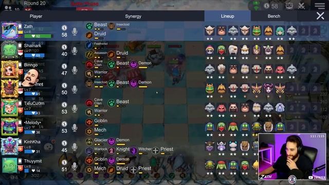 Is the NEW 6 BEAST Demon Build Meta in Season 6!? | Auto Chess Mobile | Zath Auto Chess 107 смотреть онлайн