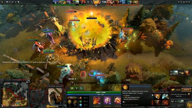Dota 2: Diretide 2013 - Fastest killing Roshan #5 смотреть онлайн