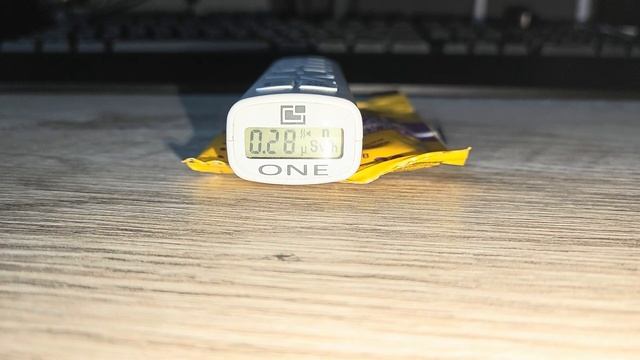 RADEX ONE,проверка дозиметра на работоспособность!