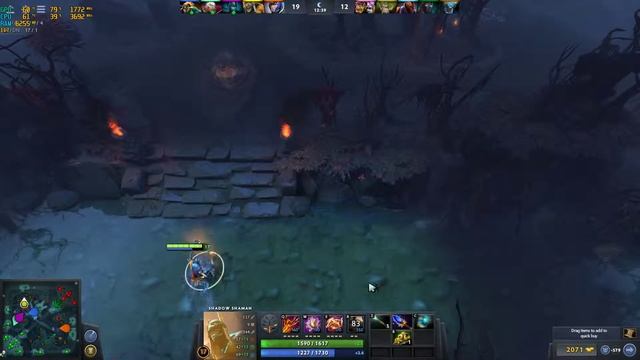 Dota 2 1080p  I7-3770 GTX1050Ti