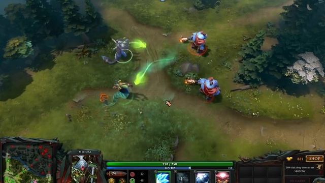 Dota 2 - Medusa - Eye of the Beholder Set смотреть онлайн