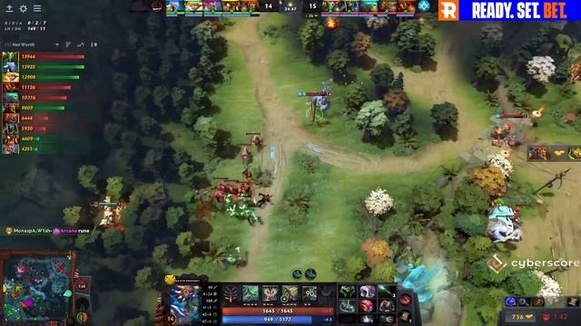 Monaspa vs Water Rune Enjoyers - European Pro League Season 6 - Playoffs - Elimination - BO3 смотреть онлайн