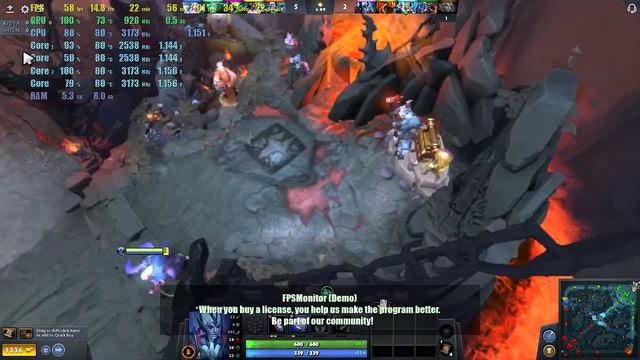 DOTA 2 GAMEPLAY TEST IN RYZEN 3 3250U 8 RAM VEGA 3 GRAPHICS смотреть онлайн