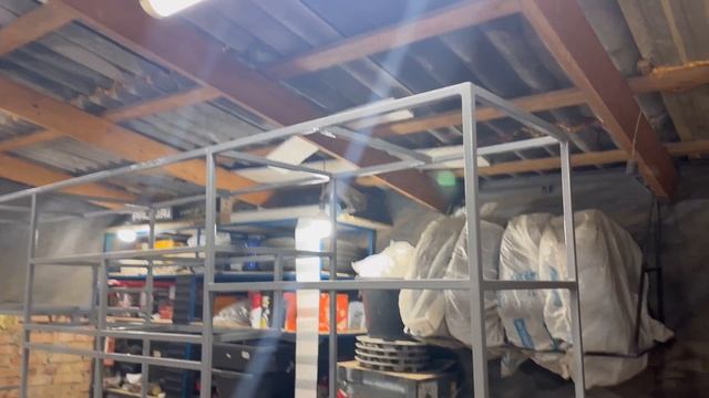 Стеллаж для гаража своими руками #сделайсам #стеллаж #гараж