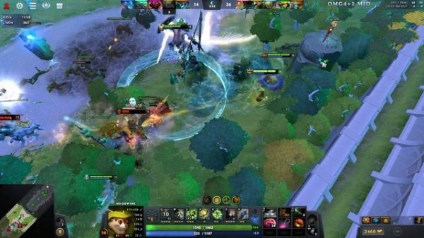 DOTA OMG 4+2 Gameplay #3 [Mid Only]