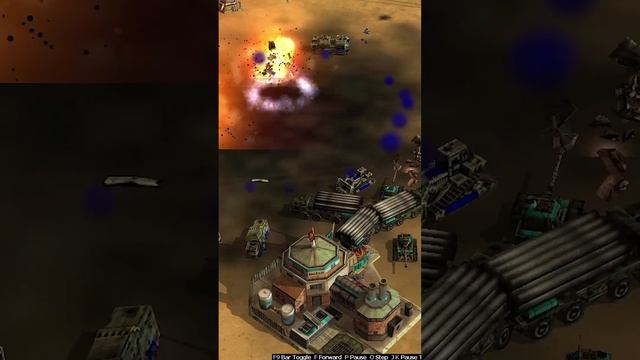 ЯДЕРНЫЙ УДАР ПО ПЕХОТНОМУ ЗАБОРУ И БУНКЕРУ #projectraptor #zerohour #strategy #nuke #rocket смотреть онлайн