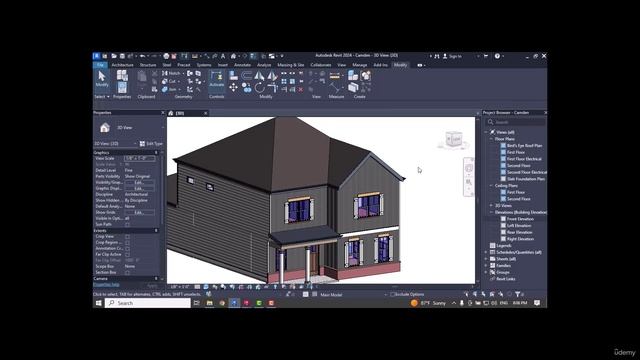 10 - Exterior ComponentsPart II - 74 - Cornice смотреть онлайн