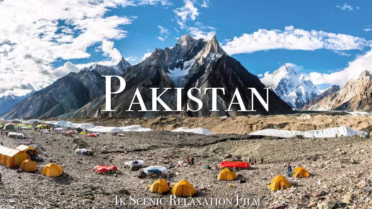 Pakistan 4K - Scenic Relaxation Film With Calming Music смотреть онлайн
