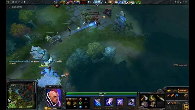 Dota 2:Anti Mage смотреть онлайн