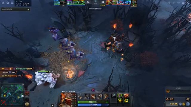 Dota 2 Legion Commander 7223 MMR 23/8/18 (Kills/Deaths/Assists) Ranked Full Gameplay смотреть онлайн