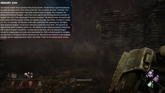 Dead by Daylight - A Lovely War | All Memories: The Huntress (Anna) Lore | Tome III Escalation смотреть онлайн
