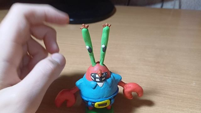 Обзор на фигурки Губка боб из пластилина смотреть онлайн