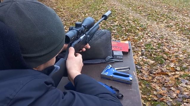 Arttech Prima 308win, сравнение и тест двух карабинов, замер скорости,тест на кучность!!! смотреть онлайн