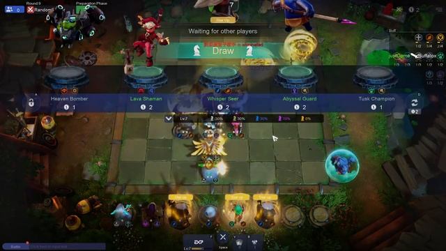 4 Divinity/Warlock 2⭐ Devastator 1⭐ Dark Spirit - Auto Chess Quick Gameplay смотреть онлайн