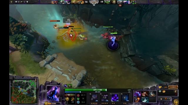 Сильво играет на Энигме | Toxic_Gaze [DOTA 2] смотреть онлайн