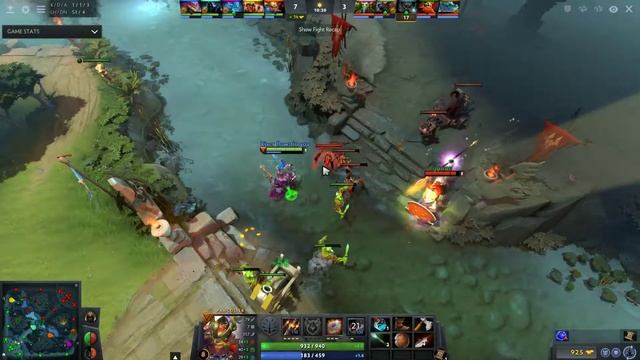 River flows in you (Rank 135) plays Pangolier Dota 2 Full Gameplay смотреть онлайн
