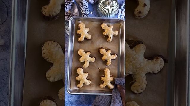 Олень из слоеного теста