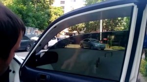 Процесс установки Жесткой тонировки Llumar