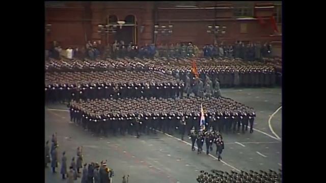 Последний Военный Парад СССР в Москве 1990 г. 7 ноября. Луць Николай смотреть онлайн