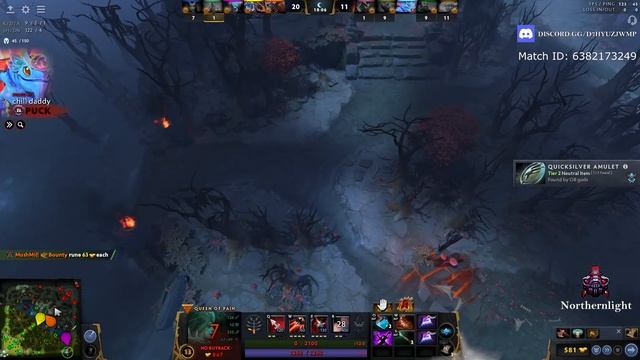 Queen of Pain Mid - 27 Kills - 7.30e Meta Build (0172) смотреть онлайн