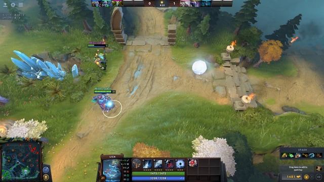 Dota 2 Tricks: SKILLS INSIDE TUSK SNOWBALL! смотреть онлайн