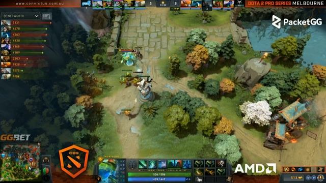 Mineski vs Newbee.MGB Game 1 - AMD Dota 2 Pro League: Winners' Finals w/ GoDz, Basskip смотреть онлайн