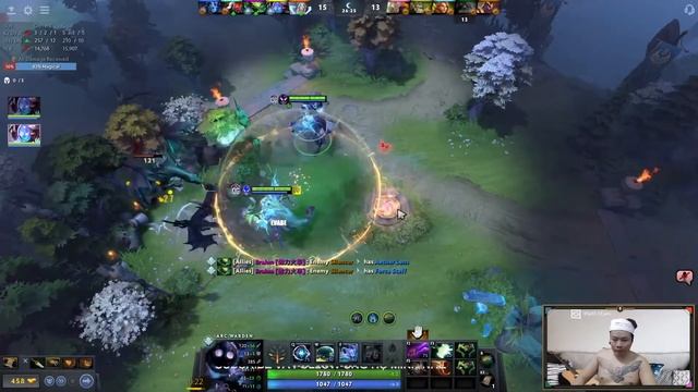 Dota 2 - Arc Warden vs Silencer- Mid player - Game Play - 7.30c смотреть онлайн