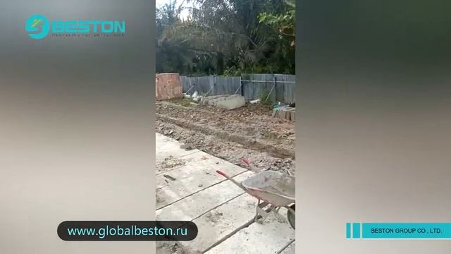 Beston BTF4-4 Станок для производства яичных лотков разгружен в Индонезии смотреть онлайн