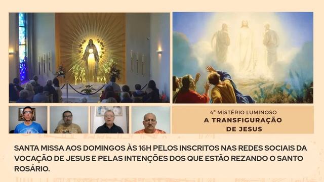 SANTO ROSÁRIO - 27/04/2024 - Sábado| AO VIVO às 4h смотреть онлайн