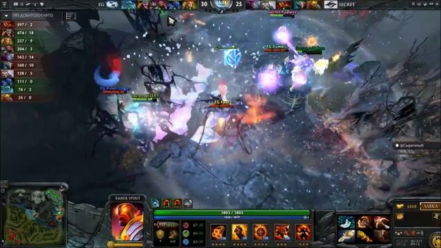 dota 2, frankfurt major 2015, eg vs secret game 1, eternalenvy play ember spirit, на скилле № 4 смотреть онлайн